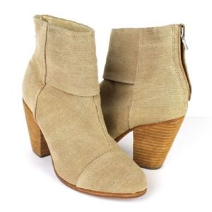 Rag & Bone canvas newburry bootie